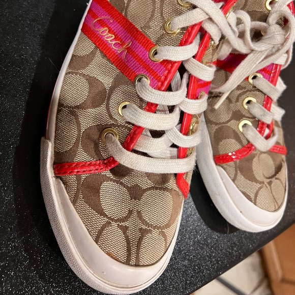 Coach Folly size 8.5 sneakers - Picture 9 of 12